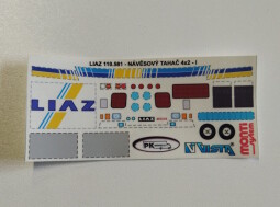 Aršík polepů Liaz Tahač l.